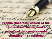 21 maggio 2022 - Premio Macerata Festival of the Humanities “Immaginari e narrazioni del cambiamento climatico” - Liceo Statale G. Leopardi Macerata