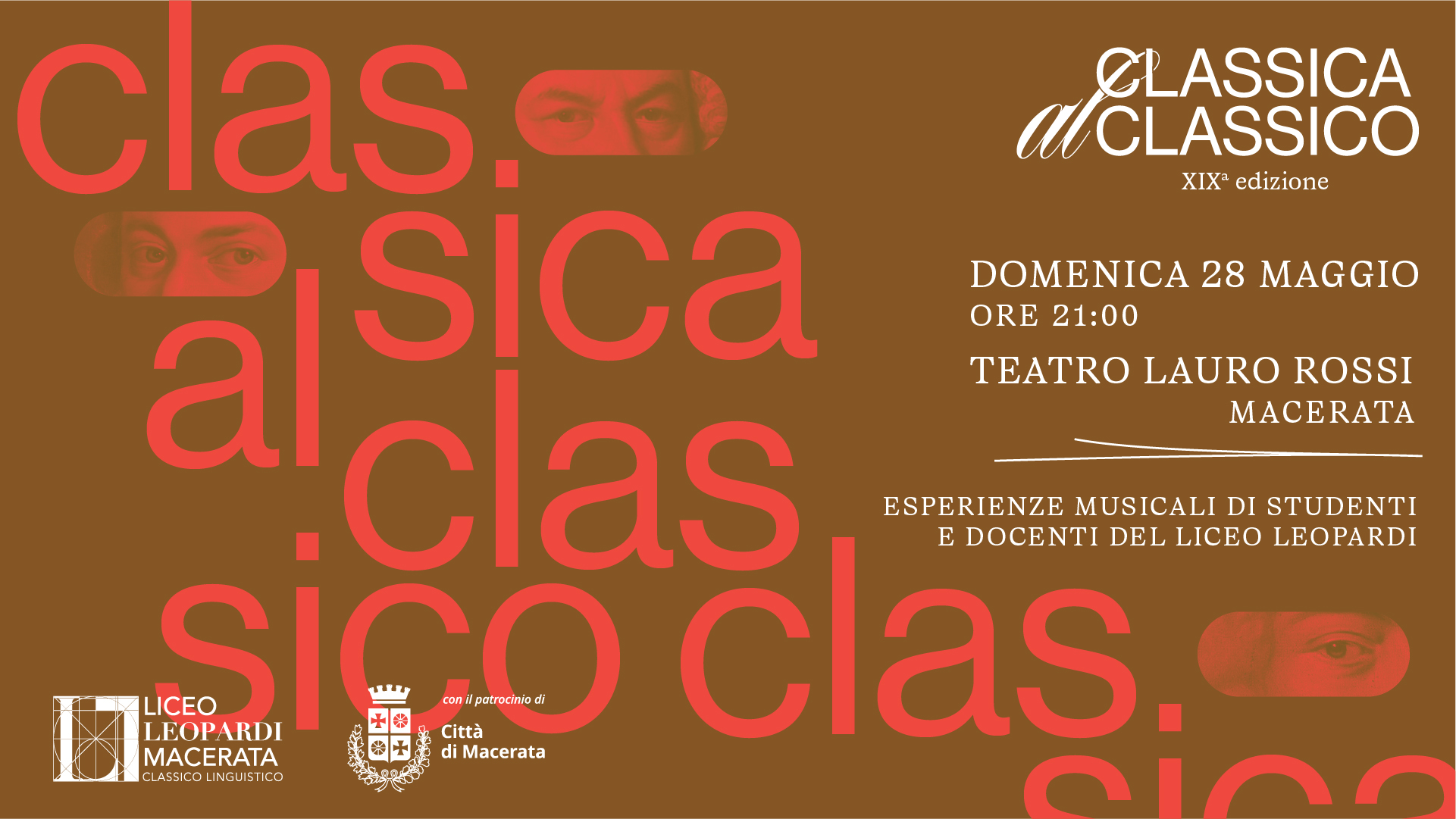 Classica al Classico, 28 maggio - Liceo Statale G. Leopardi Macerata