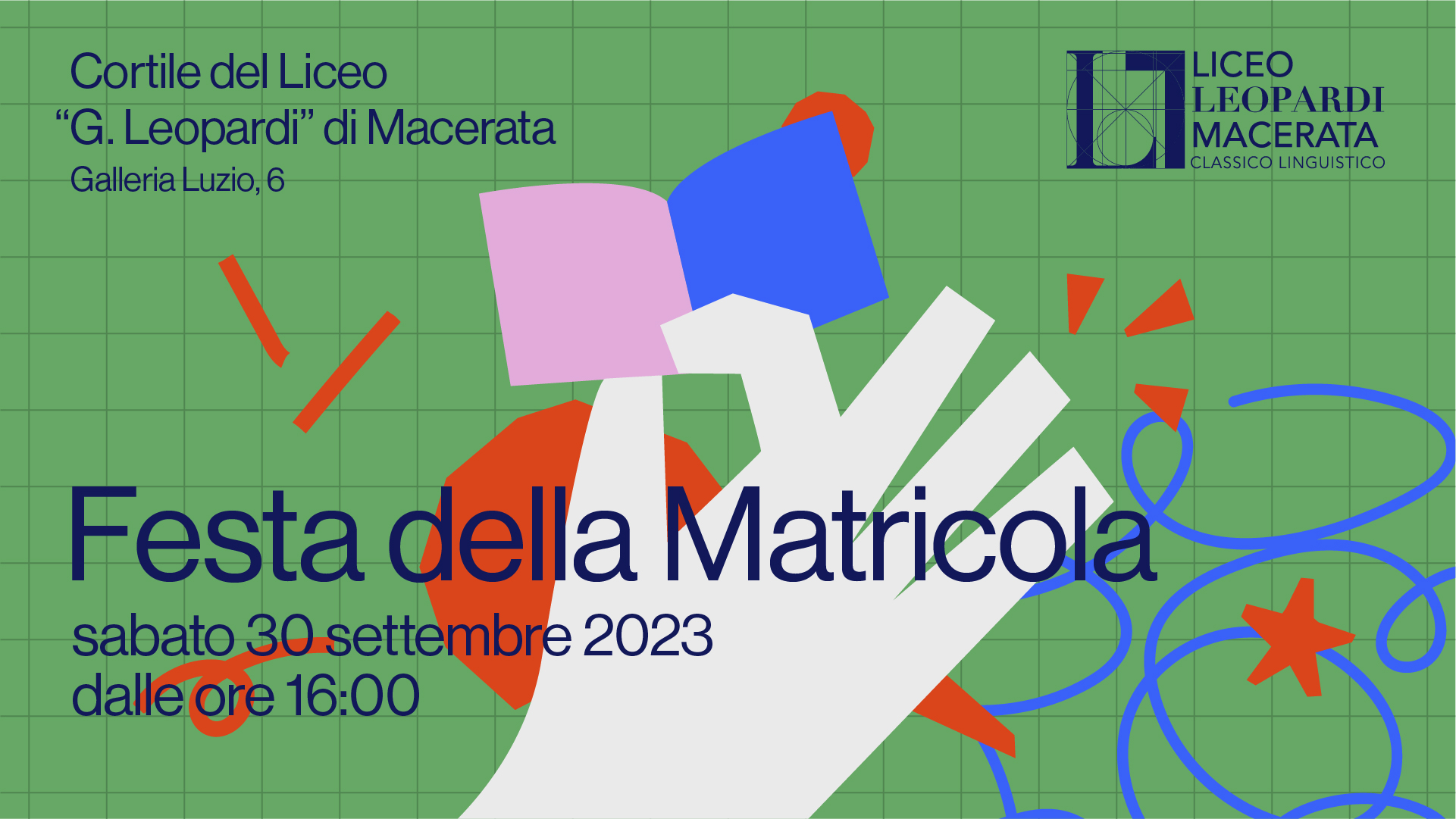 Festa della matricola 2023, 30 settembre - Liceo Statale G. Leopardi Macerata