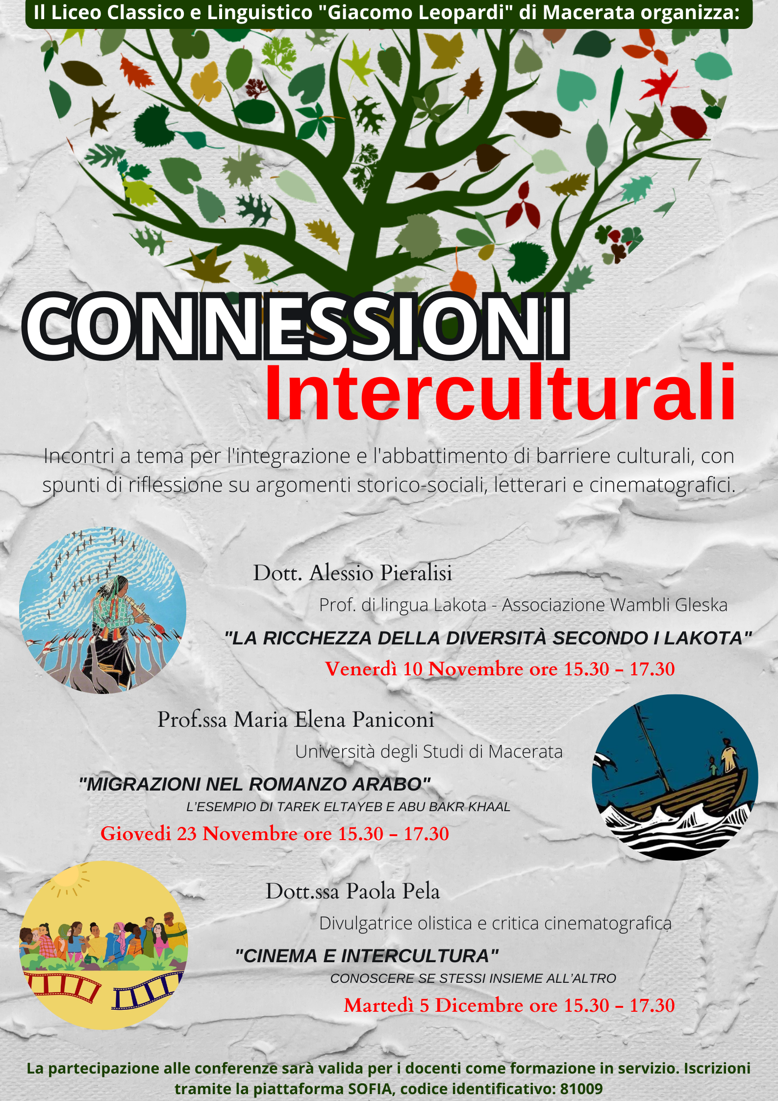 5 dicembre 2023 - Connessioni Interculturali: ultimo incontro - Liceo Statale G. Leopardi Macerata