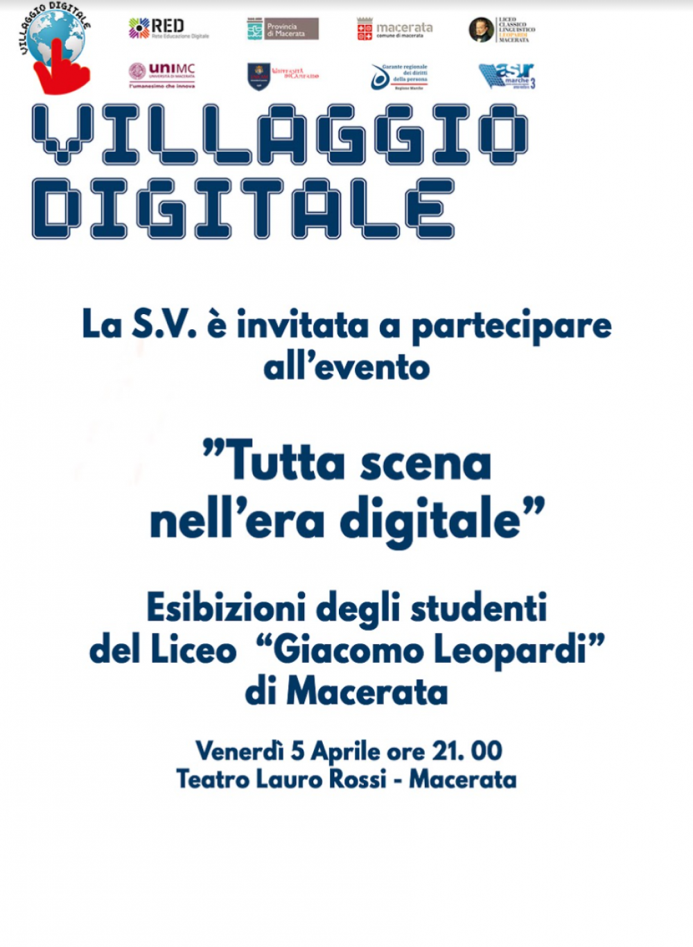  - Liceo Statale G. Leopardi Macerata